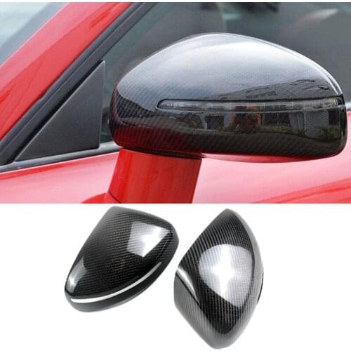 Car Side Mirror Covers Rear View Mirror Cover Fit For- R8 TT 8J TTS