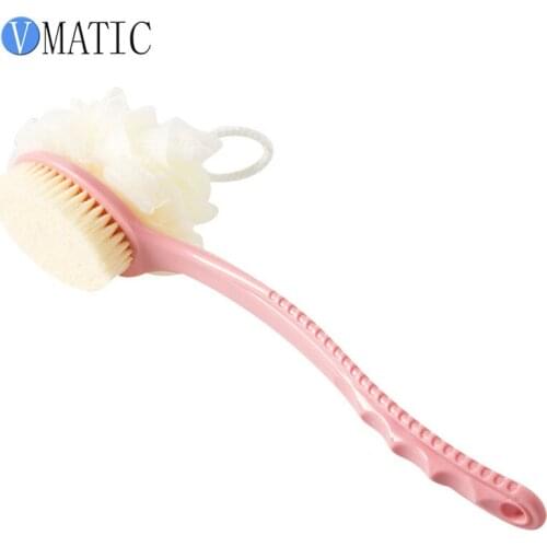 Long Handle Bath Brush Skin Massage Health Care Bath Stretch Back Rub Back Brush Thickening Bath Brush Back Massage Brush