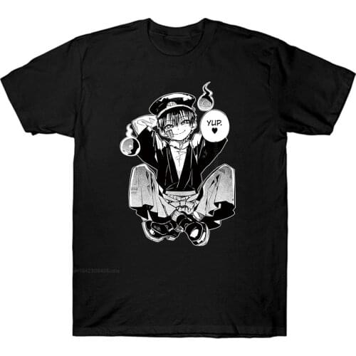 Harajuku Shirt Toilet-Bound Hanako-Kun Yugi Tsukasa Tshirts Graphic Sportswear T Shirt Graphic Tees Unisex Tees for Men