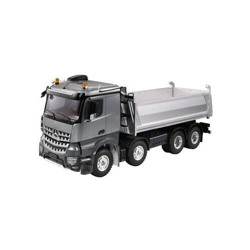 Hercules DIY Bz 1/14 RC Model Metal 4Axles Dumper Truck KIT Radio ESC Motor THZH0008-SMT4