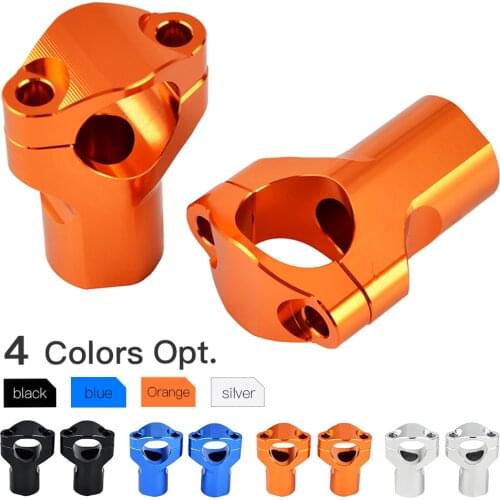 Motorcycle CNC Handlebar Riser ClampS For KTM SX SXF XC XCF 125 150 250 350 450 Husqvarna TC FC FX TX 125 250 350 450 2016-2019