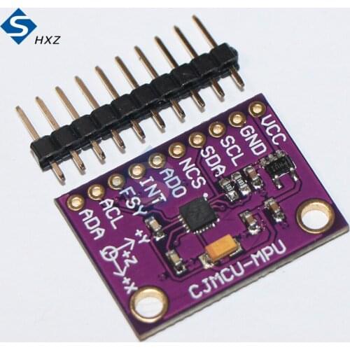 I2C/IIC SPI MPU-9250 MPU9250 10DOF Acceleration Gyroscope Compass Nine Shaft Sensor Board Module CJMCU-116 For Arduino