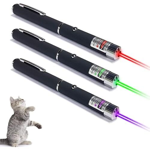 Cat Laser Pointer Interactive Cat Teaser Toys Funny Interesting Play Electronic Pet Products Cat Supplies for Cats Kitten kitty