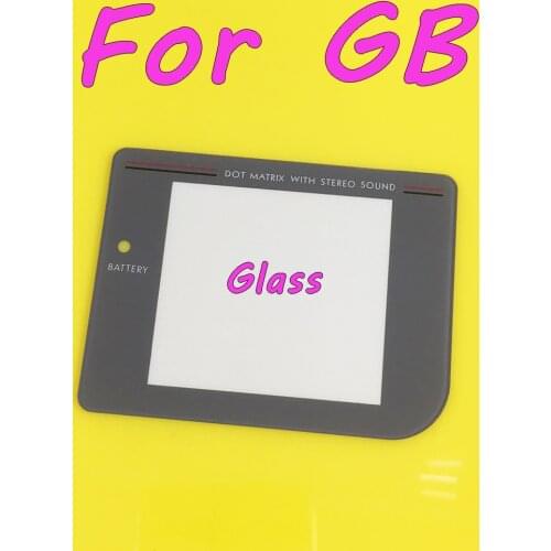 JCD 6pcs/lot NEW Replacement glass Screen Lens for Nintendo Gameboy Game Boy GB System Screen Lens Protector