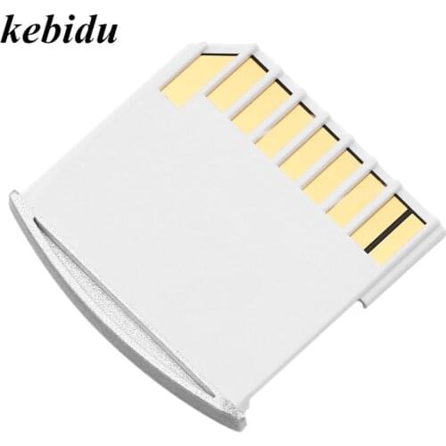 Kebidu Card Reader Writer Adapter Micro SD Card Up to 64G MicroSD HC TF to Mini Drive SD For MacBook Air For Mac Pro
