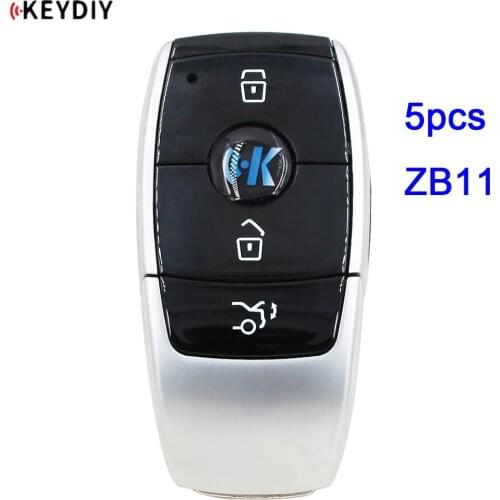 KEYDIY 5pcs ZB11 Universal Smart Remote Key Fob ZB Series for KD-X2