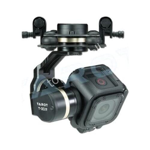 Tarot GOPRO T-3D IV Metal 3 Axis Brushless Gimbal for GoPro Hero 4 Session TL3T02