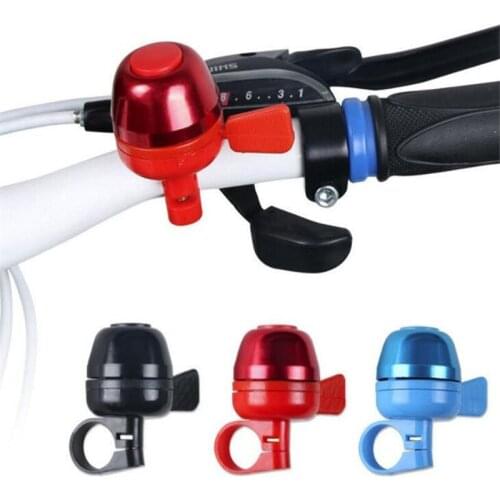 New Safety Cycling Bicycle Handlebar Metal Ring Bike Bell Horn Sound Alarm Bicycle Accessory Outdoor Protective Bell Rings