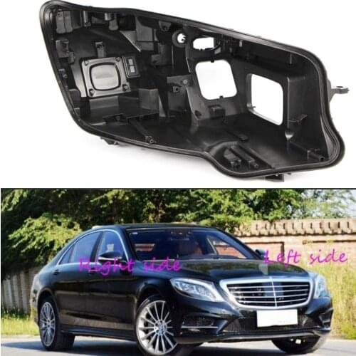 Headlight Base for Mercedes-Benz S-Class W222 2014 2015 2016 2017 Headlamp House Car Rear Base Front Auto Headlight Back House