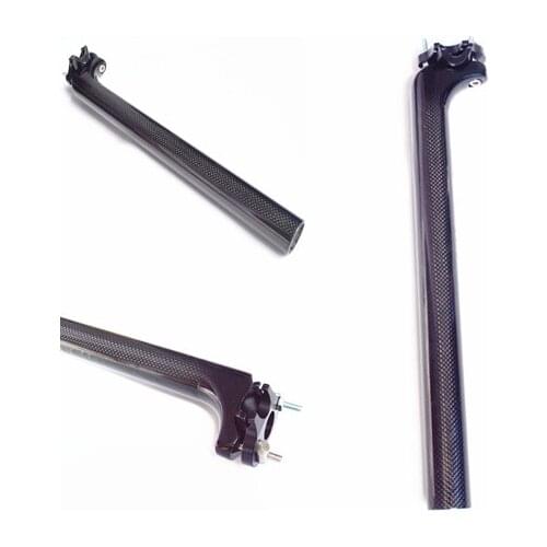 High quality full carbon seatpost road mtb bike seatpost bicycle parts 31.6*350MM 3k gloss road