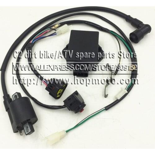 Complete Wire Wiring Harness Loom W150cc ZS155cc PIT PRO Trail Dirt Bike