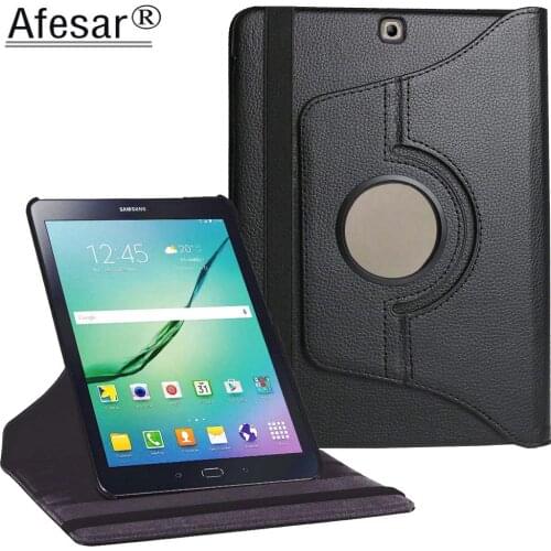 Tab S2 SM-T810 T813 T815 T819 Case Luxury 360 Rotating Smart Premium PU Leather Cover For Samsung Galaxy Tab S2 9.7 Tablet case