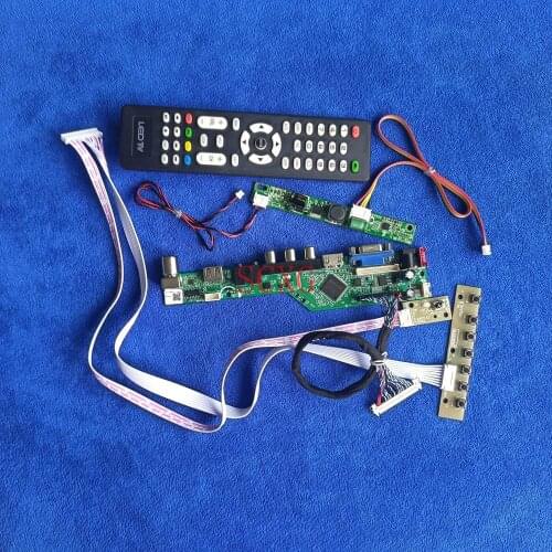 VGA USB AV HDMI-compatible KIT Fit LM230WF7/LM230WF8/LM230WF9/LM230WFA 1920*1080 Matrix controller board LVDS 30 Pin LED Analog