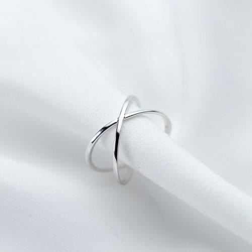 Boêmio vintage prata esterlina cruz anéis para o casamento feminino na moda jóias grande ajustável antigo anéis anillos