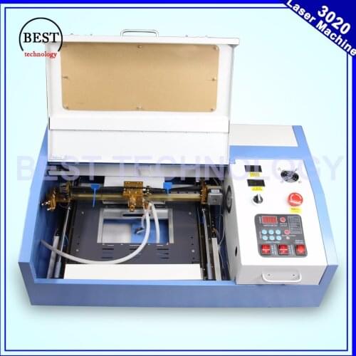 High Quality 110/220V 40W 200*300mm Mini CO2 Laser Engraver Engraving Cutting Machine 3020 Laser with USB Sport