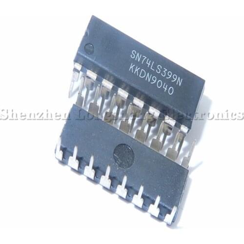 10PCS/LOT NEW SN74LS399N 74LS399 DIP-16 Encoder Decoder Multiplexer In Stock