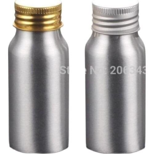 110pcs 30ml Aluminium bottle or Aluminum metal bottle lotion bottle with gold /silver lid
