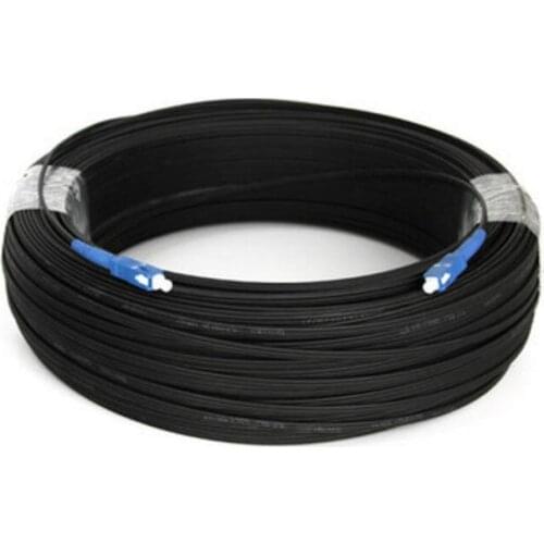 150M Outdoor SC Drop optic patch cord Cable single mode Simplex FTTH Drop Fiber Optic Cable jumper cable