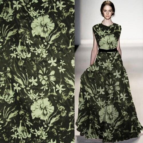 Pure silk organza satin fabric light black bottom fit for bubble skirt,SOZ160