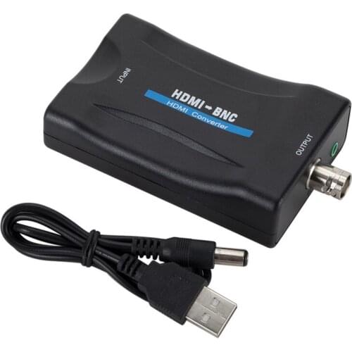BNC to HDMI Converter Adapter SDI/HD-SDI/3G-SDI 1080P Multimedia HD Video Converter For Video Surveillance Camera to TV Project