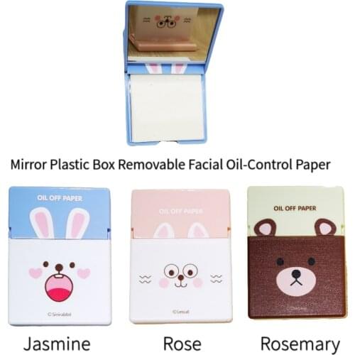 Facial Oil Control Paper Dry Napkins Papier Absorbent Facial Clean Fat Paper Film Beauty Portable Summer Oil Blotting Sheets