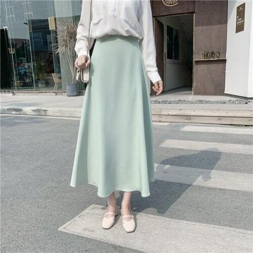 Cheap wholesale 2021 spring summer autumn new fashion casual sexy women Skirt woman female OL mid length skirt Py1599