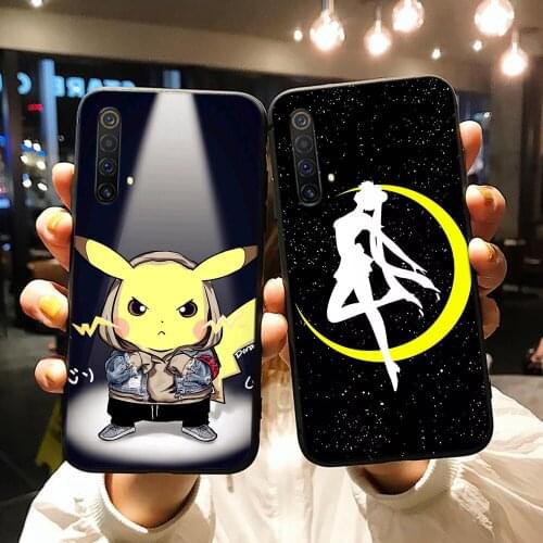 For Oppo Realme C3 Case TPU Silicone Soft Cartoon Case for Oppo Realme XT X2 X 3 Q X50 5 6 Pro C2 C11 Phone Back Cover Case