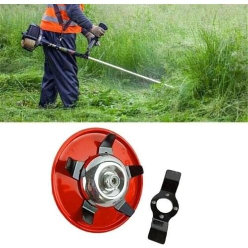 Dual-use Weeder Plate Lawn Mower Trimmer Head Brushcutter Grass Cutting Machine Tool Accessories