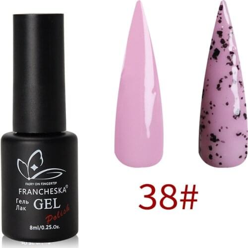 13 Colors Eggshell Pattern Gel Nail Polish Lasting Base And Top Coat Hybrid Varnishes UV/LED Lamp Nail Art Glue Manicure Tools