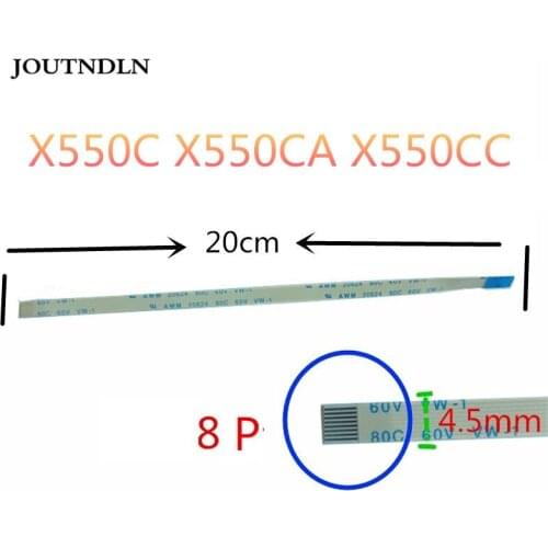 JOUTNDLN FOR Asus X550C X550CA X550CC Touchpad Trackpad Mouse Pad Cable Flex Ribbon 8 pin 20CM
