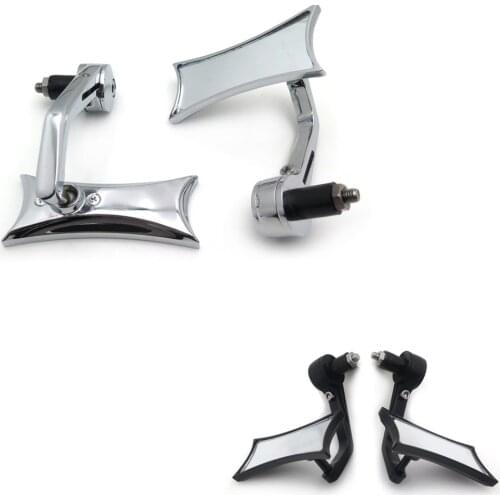 Aftermarket free shipping motorcycle accessories retroviseur moto for Honda/Suzuki/Kawasaki/Yamaha/Harley for any 7/8" or 1" dia