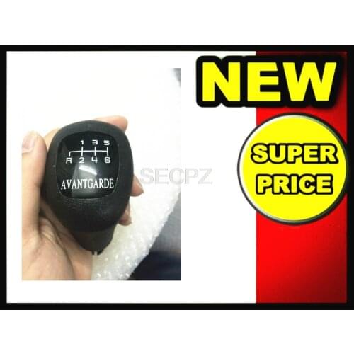 GOOD shipping For Mercedes Benz ATP Tour 6 Speed Gear Shift Knob Leather Gaitor W202 C Class Manual Car modification