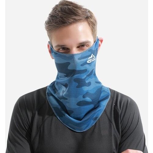 Ice Silk Gym Sports Running Motorcycle Cycling Magic Head Wear Face Mask Scarf Muffler