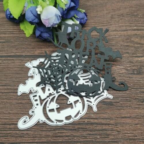 Halloween Ghost Metal Cutting Dies Stencils For DIY Scrapbooking Decorative Embossing Handcraft Die Cutting Template