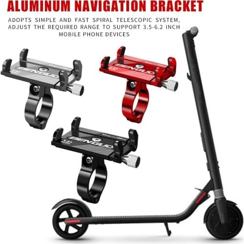 Multi-functional Bicycle Handlebar Phone Holder Classic Durable Practical Electric Scooter Bike Phone Mount Bracket