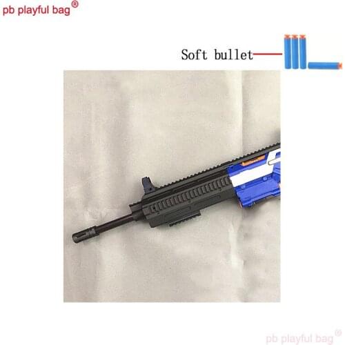 PB Playful bag Outdoor sports soft bullet gun HK416 paratrooper front tube kit 3D printing material toy accessories OG05