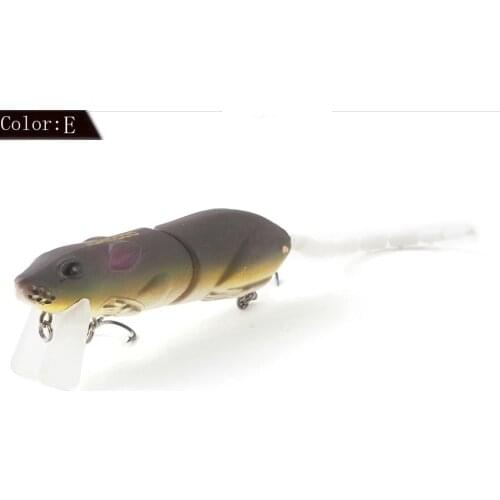 Lure bait mouse new bionic broken section hard bait 15.5 grams long cast Mino carp cockroach black fish bait