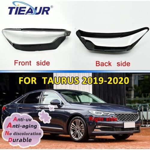 Headlight Headlamp Clear Shell for TAURUS 2019 2020 Replacement Front Lampshade Auto Car Masks DIY