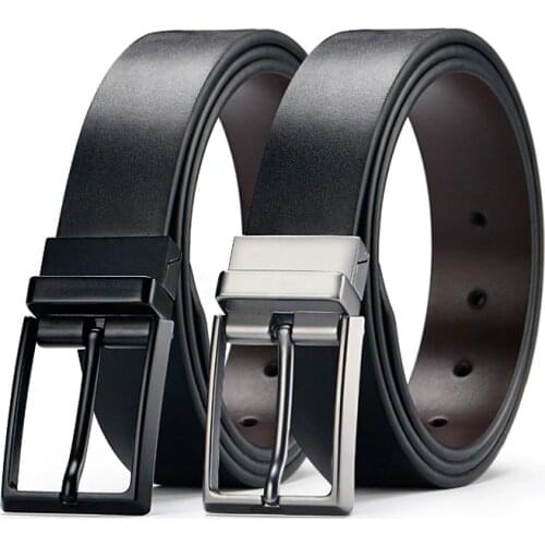 Luxury Strap for Male Genuine Leather Belt Designer Pin Buckle Mens Belts High Quality Man Waistband Belt For Men Jeans KZM014