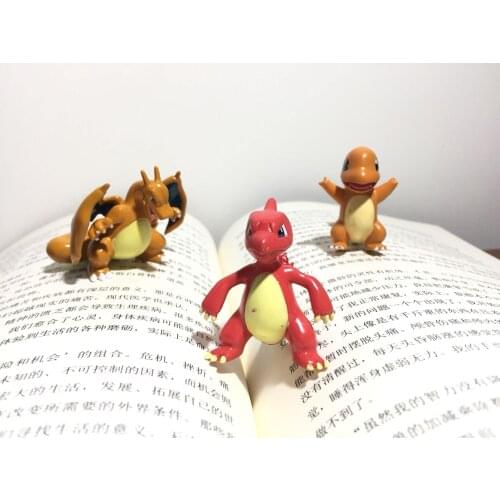 TOMY Pokemon Action Figure Doll Pokemon Doll Mc Charmeleon Charmander Charizard Rare Model Toy