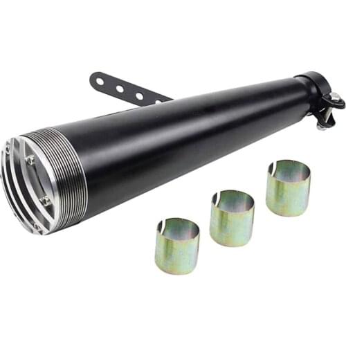 Motorcycle Exhaust Pipe 45mm Diameter Slip On Motorcycle Road Bike For