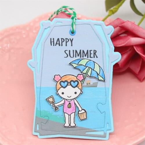 YPP CRAFT Heart Tags Metal Cutting Dies Stencils for DIY Scrapbooking/photo album Decorative Embossing DIY Paper Cards