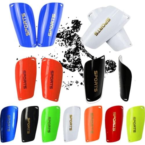1 Pair Soccer Shin Guards Football Protective Gear Breathable Shin Pads Plastic Leg Protector For Kids Adults Soccer Equipment