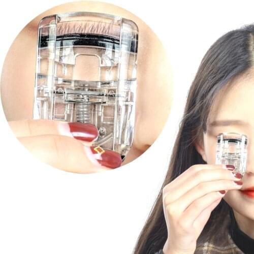 1pc Portable Eyelash Curler Women Lady Professional Supplementer Clip Nature Curl Eye Lash Eyelash Tweezers Бигуди для ресниц