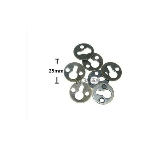 25mm round photo frame hanging piece hanging piece hook back board