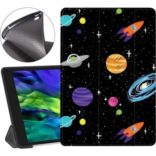 For iPad 10.2 2020 2019 Case Creative Planet Tablet Cover for iPad Air 4 10.9 Pro 10.5 Air 1 2 3 9.7'' 2017/2018 Case Fundas