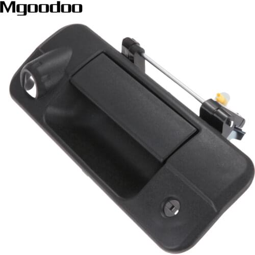 Black Textured Tailgate Handle With Camera Hole 69090-0C051 690900C051 For Toyota Tundra Pickup 2007-2013