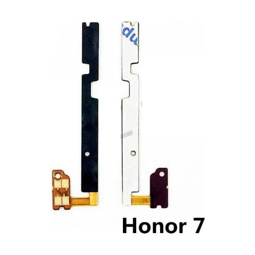 QiAN SiMAi For huawei honor 7 New Power on/off+Volume up/down Switch Button Flex Cable Repair Parts + Free shipping