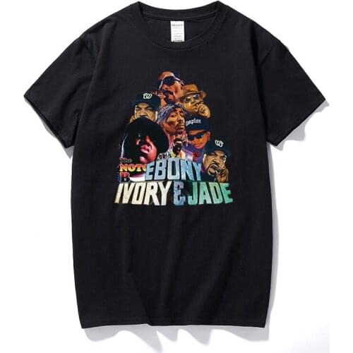 Hip Hop Legends T Shirt For Men Rapper Vintage Tees Summer Fashion Streetwear Mens T-shirts Unisex Comfortable Cotton Tshirts