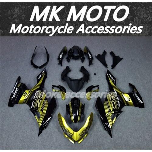 Motorcycle Fairings Kit Fit For Kawasaki Ninja 400 2018 2019 2020 2021 Bodywork Set High Quality ABS Injection Gold Black